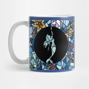 Little Mermaid Stained Glass Mug